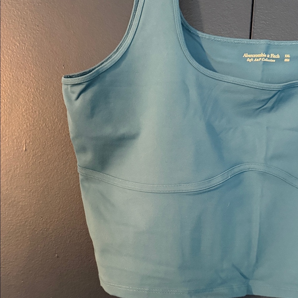 Abercrombie & Fitch Teal Tank Top - Picture 4 of 7